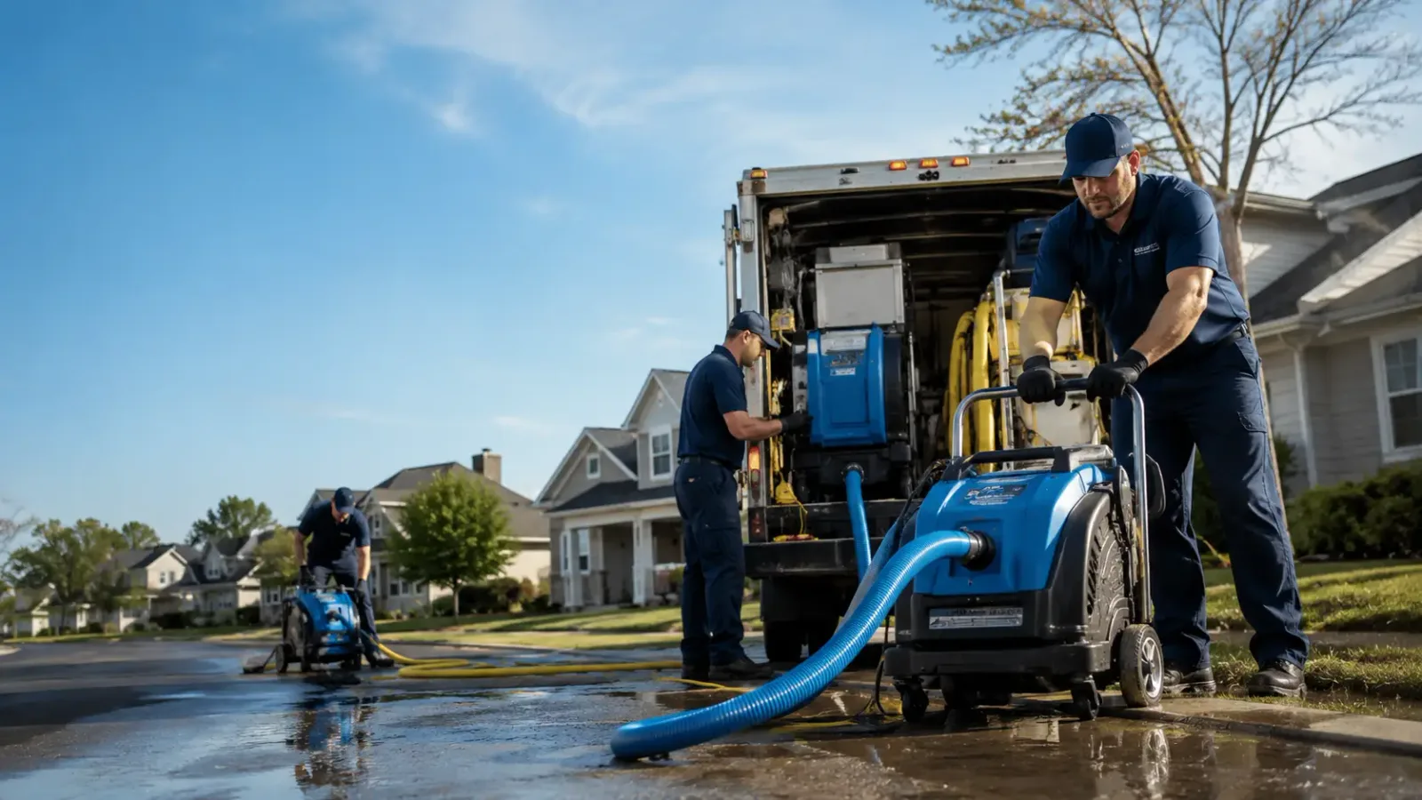 Flood Damage Cleanup in New London, NC